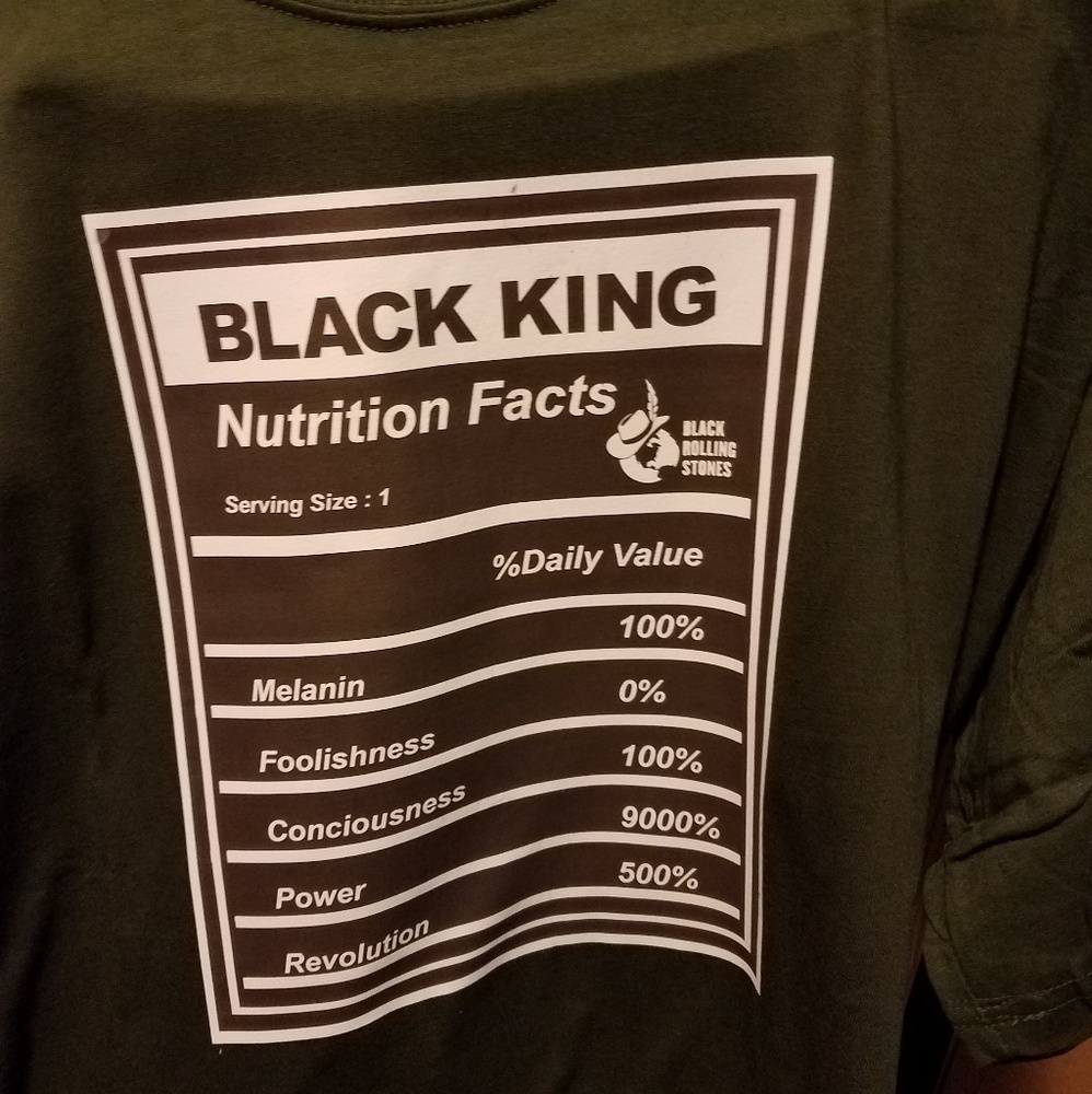 BLACK KING TSHIRT OR HOODY